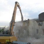 Rozbiórka kamienicy usługowo-mieszkalnej w Rybniku (4)